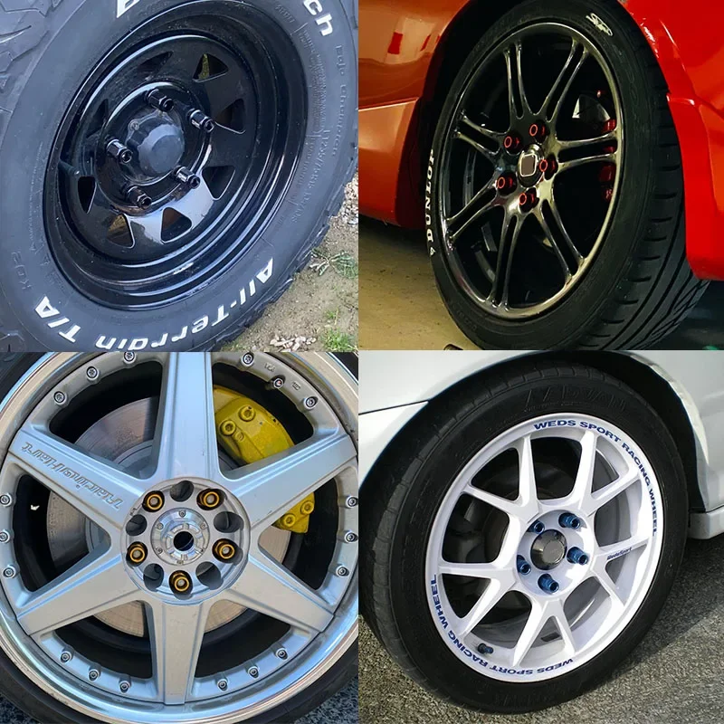 HOT D/ONE Wheel Lug Nuts JDM C - Nuts Mix 评论和价格