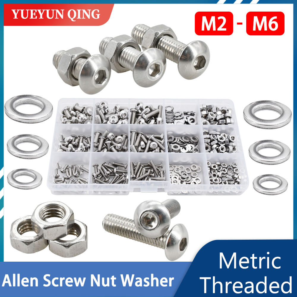 304 Stainless Steel Allen Scre - Nuts Mix 评论和价格
