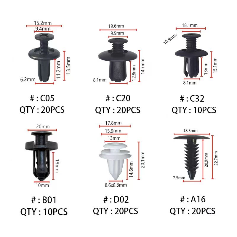 100pcs Car Accessories Mixed A - Trail Mix 评论和价格