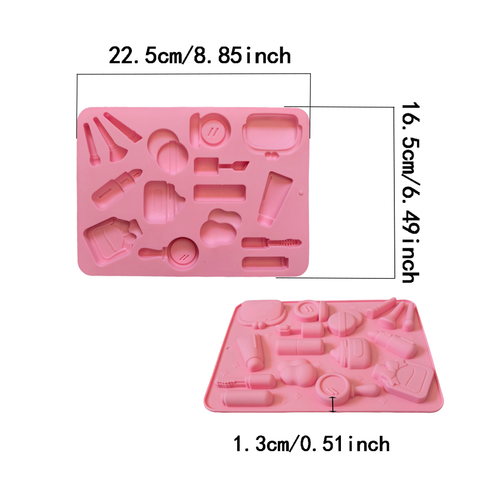 1pc 16 hole makeup bag shaped  - Cookies Pack 评论和价格
