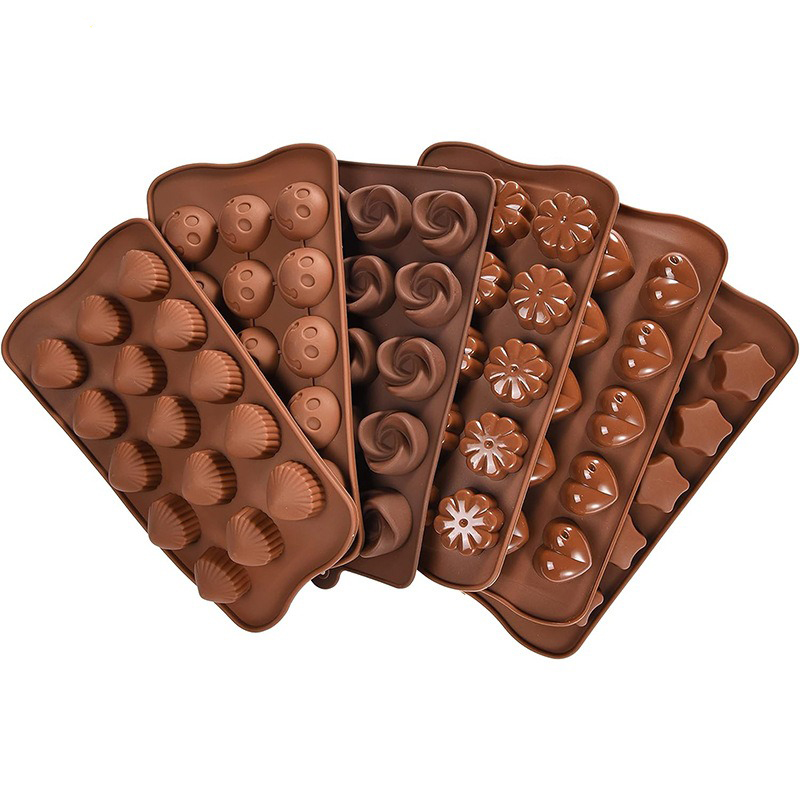 5-8PCS/set Silicone Chocolate  - Gummy Candy 评论和价格