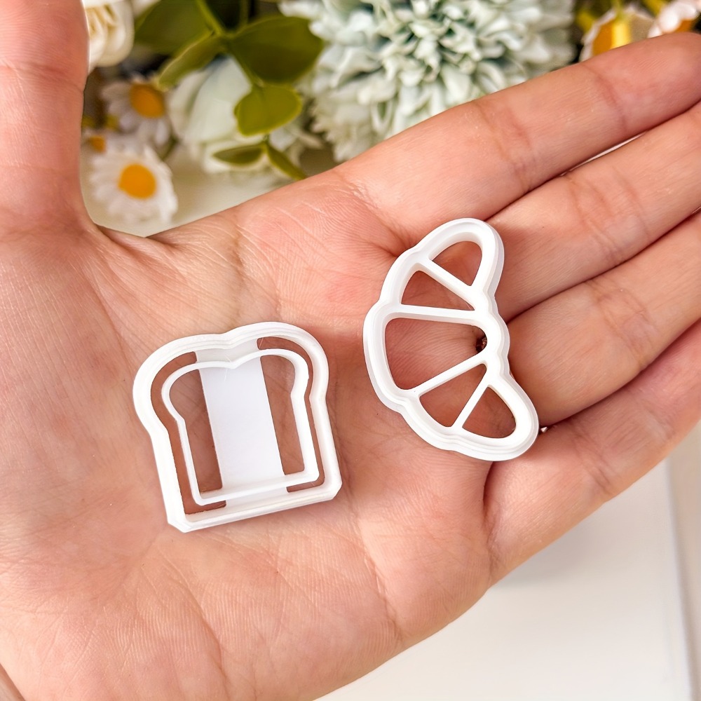 4Pcs Bread Themed Cookie Cutte - Cookies Pack 评论和价格