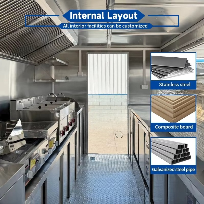 Commercial Food Trailer Fully  - Food Snacks Catering 评论和价格