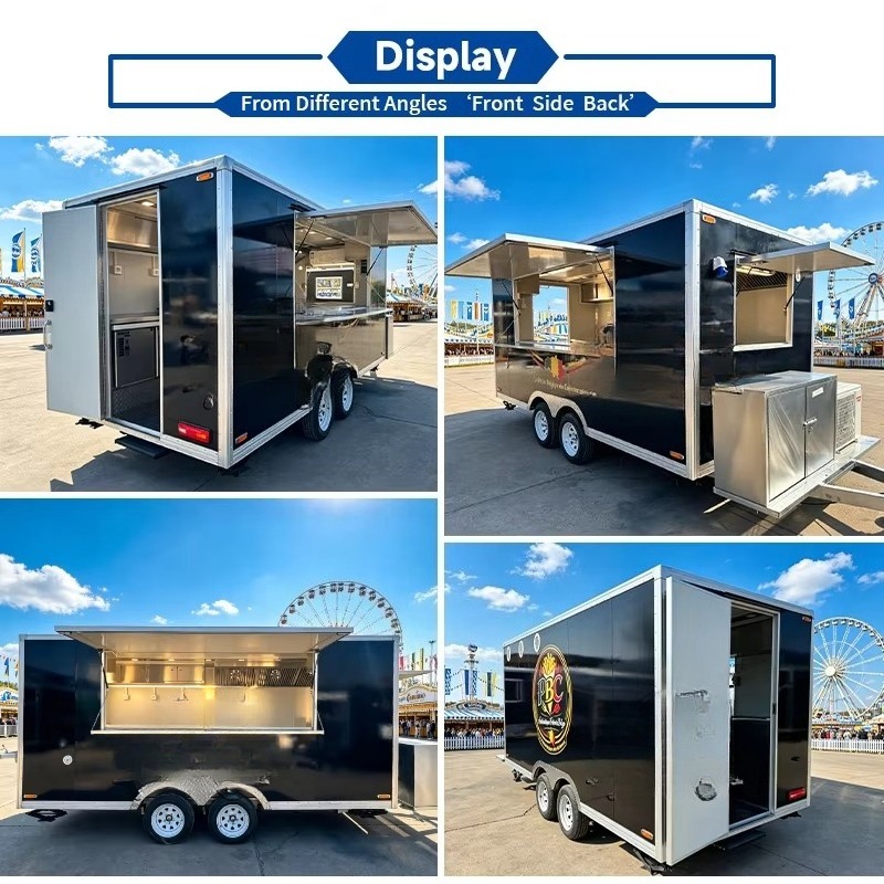 Commercial Food Trailer Fully  - Food Snacks Catering 评论和价格