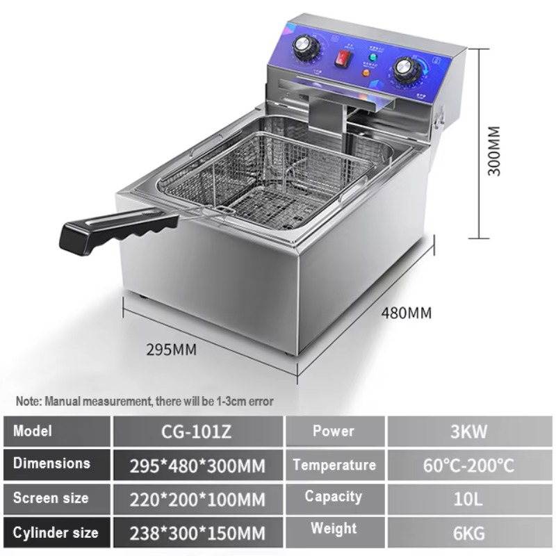 Commercial Electric Fryer Stai - Popcorn 评论和价格