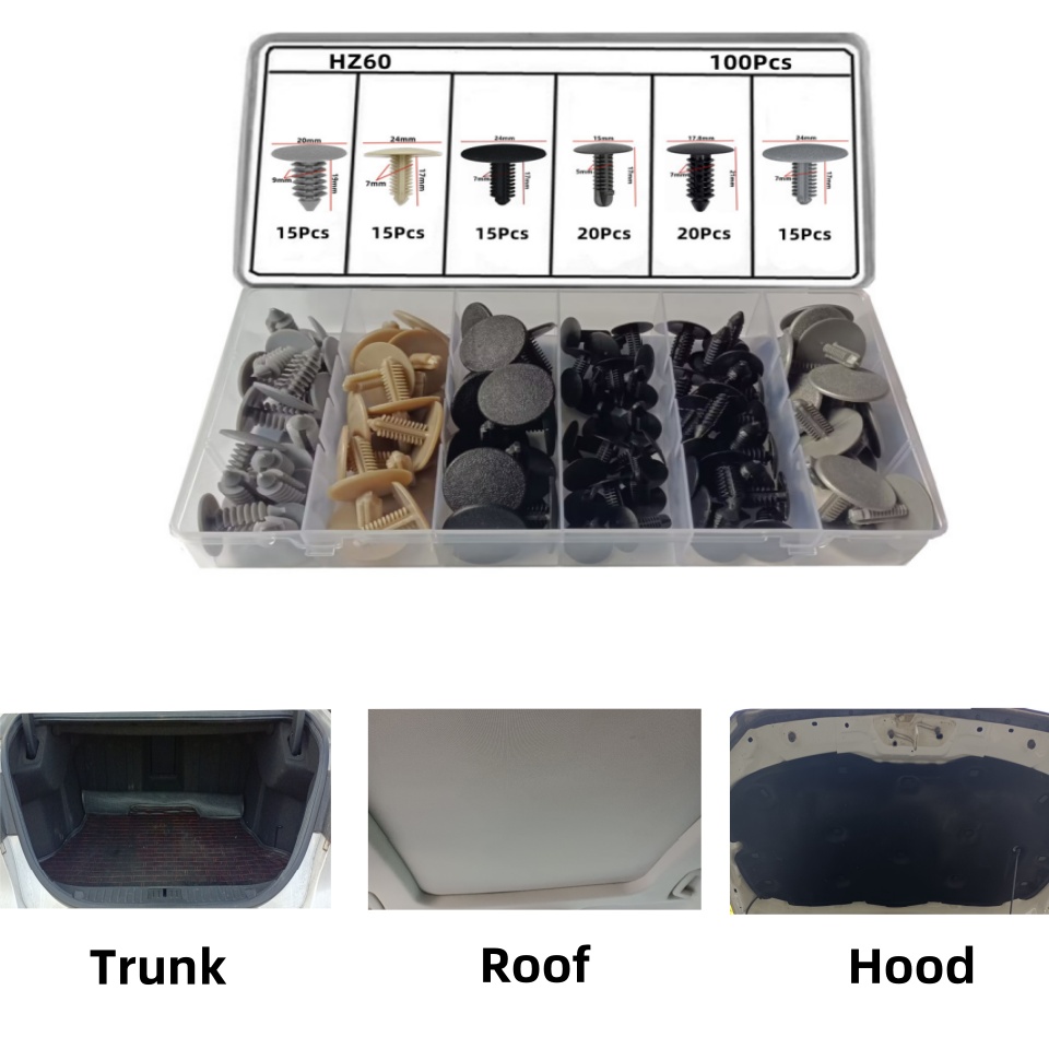 Car Fastener Clip Rivet Repair - Trail Mix 评论和价格
